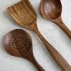 Set of 3 Spatulas (Chicken Wing Wood)